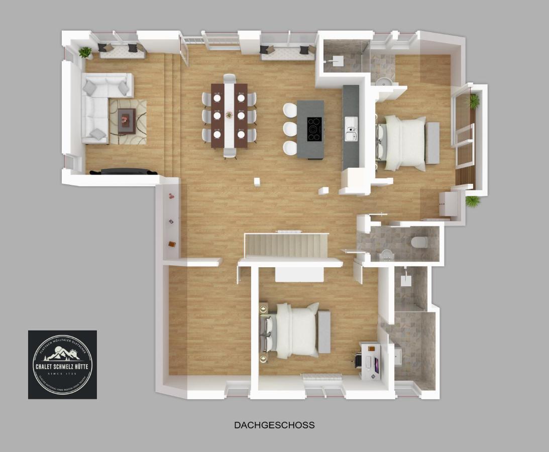 Chalet Schmelz Huette Mit Sauna Und Garten Flattach Exterior photo